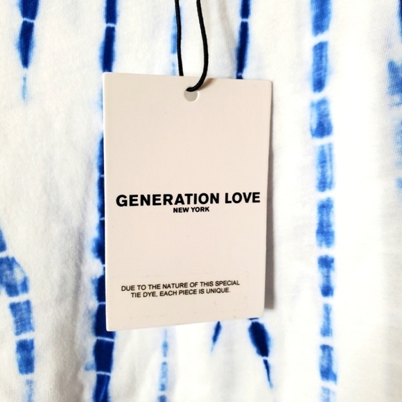 Generation Love Josephine Indigo Tie Dye Top - Picture 10 of 16